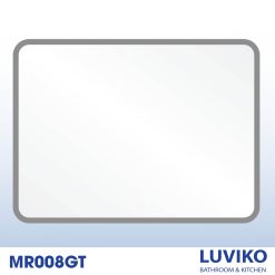Gương trơn bo góc Luviko MR008GT