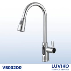 Vòi rửa bát rút nóng lạnh LUVIKO VB002DR