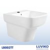 CHẬU RỬA LAVABO LIỀN CHÂN LUVIKO LB002TT
