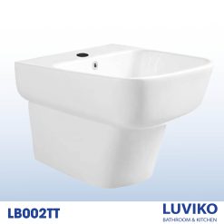 CHẬU RỬA LAVABO LIỀN CHÂN LUVIKO LB002TT