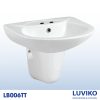 CHẬU RỬA LAVABO CHÂN LỬNG LUVIKO LB006TT