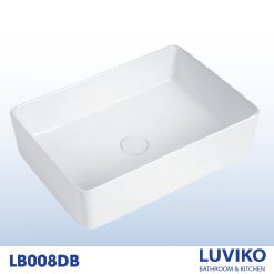 CHẬU RỬA LAVABO ĐẶT BÀN LUVIKO LB008DB