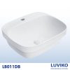 CHẬU RỬA LAVABO BÁN ÂM BÀN LUVIKO LB011DB