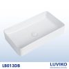 CHẬU RỬA LAVABO ĐẶT BÀN LUVIKO LB013DB