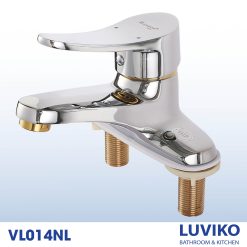 BỘ VÒI LAVABO GẮN CHẬU LUVIKO VL014NL