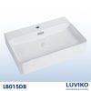 CHẬU RỬA LAVABO ĐẶT BÀN LUVIKO LB015DB