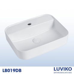 CHẬU RỬA LAVABO ĐẶT BÀN LUVIKO LB019DB