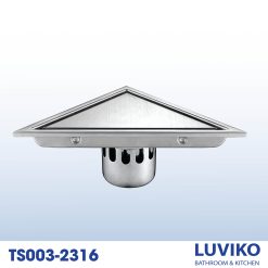THOÁT SÀN CAO CẤP INOX 304 LUVIKO TS003-2316
