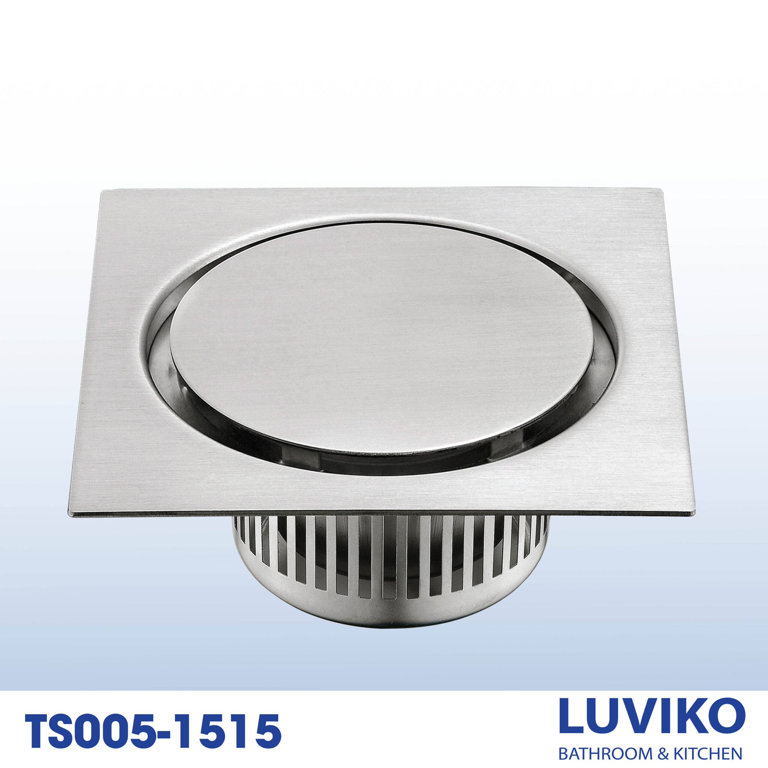 THOÁT SÀN CAO CẤP INOX 304 LUVIKO TS005-1515