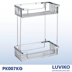 KỆ GÓC CHỮ NHẬT ĐÔI LUVIKO PK007KG