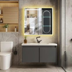 Alternative view of TỦ CHẬU LAVABO LUVIKO LV 914KT80 INOX