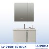 TỦ CHẬU LAVABO LUVIKO LV 910KT80 INOX