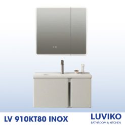 TỦ CHẬU LAVABO LUVIKO LV 910KT80 INOX