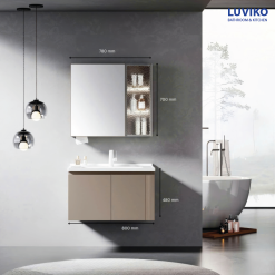 Alternative view of TỦ CHẬU LAVABO LUVIKO LV 929KT60 INOX