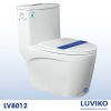 BỒN CẦU MỘT KHỐI LUVIKO LV8012