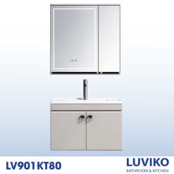 TỦ CHẬU LAVABO LUVIKO LV 901KT80