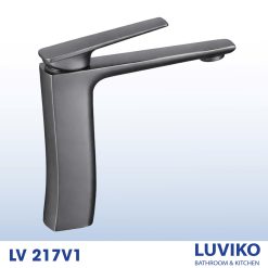 BỘ VÒI LAVABO GẮN CHẬU LUVIKO LV 217V1