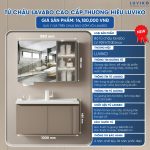 TỦ CHẬU LAVABO LUVIKO LV929 - KT100