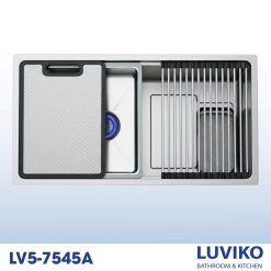 CHẬU RỬA CHÉN PHONG CÁCH NHẬT LV5-7545A