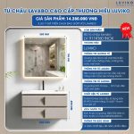TỦ CHẬU LAVABO LUVIKO LV911 - KT60
