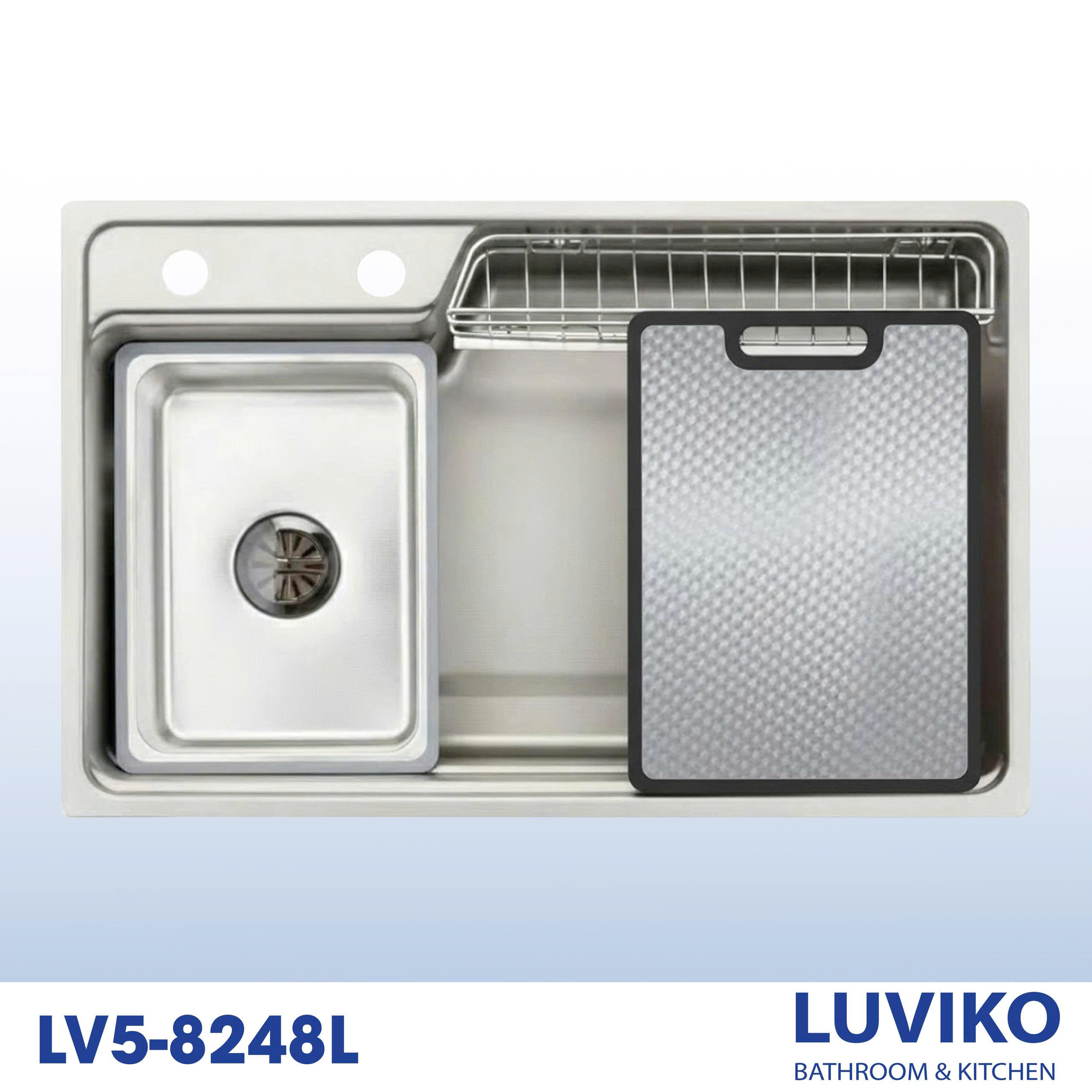 CHẬU RỬA CHÉN PHONG CÁCH NHẬT LV5-8248L