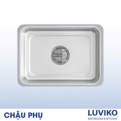Alternative view of CHẬU RỬA CHÉN LUVIKO 2 HỐ CÂN CAO CẤP LV - CR8245 - CHH