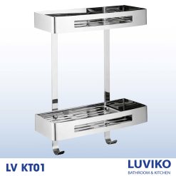 KỆ THẲNG INOX 304 - LV 01KT
