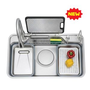 CHẬU RỬA CHÉN PHONG CÁCH NHẬT LV5-8248B
