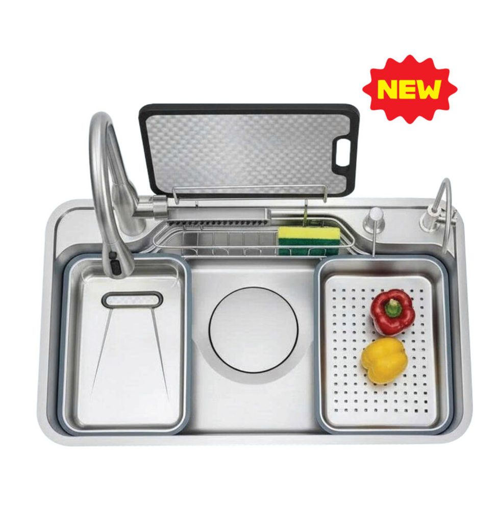 CHẬU RỬA CHÉN PHONG CÁCH NHẬT LV5-8248B