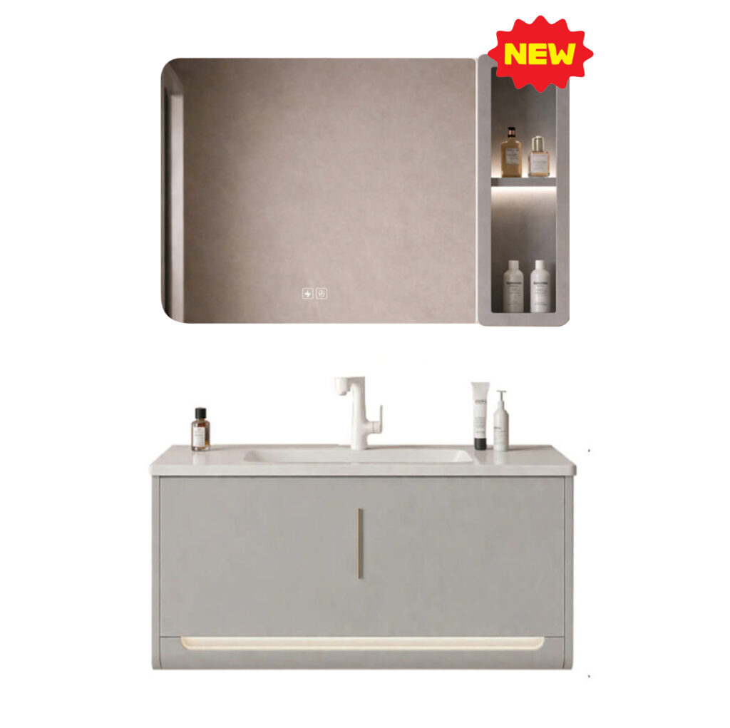 TỦ CHẬU LAVABO LUVIKO LV 9607D