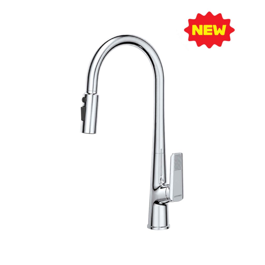 VÒI RỬA CHÉN NÓNG LẠNH CAO CẤP LUVIKO LV 515
