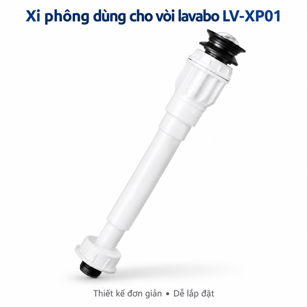 Xi phông lavabo LV-XP01 tối giản